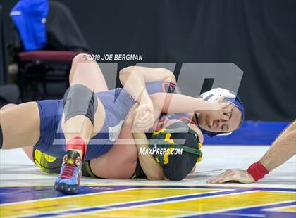 Thumbnail 2 in CIF State Girls Wrestling Championships (Consolation Round 2) photogallery.