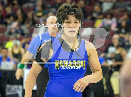 Thumbnail 3 in CIF State Girls Wrestling Championships (Consolation Round 2) photogallery.