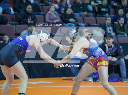 Thumbnail 2 in CIF State Girls Wrestling Championships (Consolation Round 2) photogallery.