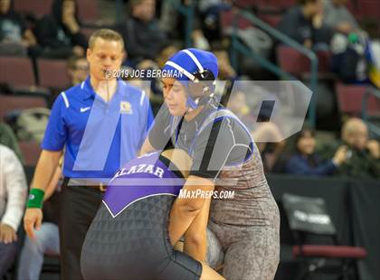 Thumbnail 3 in CIF State Girls Wrestling Championships (Consolation Round 2) photogallery.