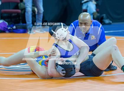 Thumbnail 2 in CIF State Girls Wrestling Championships (Consolation Round 2) photogallery.