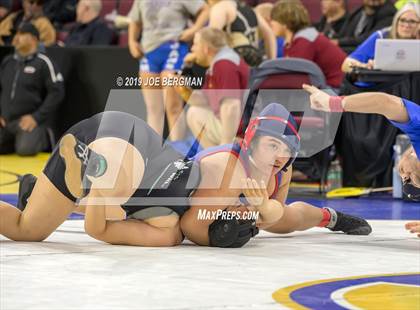 Thumbnail 2 in CIF State Girls Wrestling Championships (Consolation Round 2) photogallery.