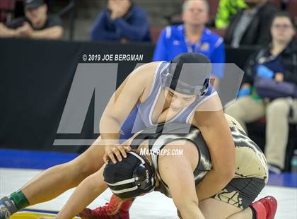 Thumbnail 1 in CIF State Girls Wrestling Championships (Consolation Round 2) photogallery.
