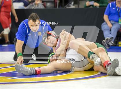Thumbnail 3 in CIF State Girls Wrestling Championships (Consolation Round 2) photogallery.