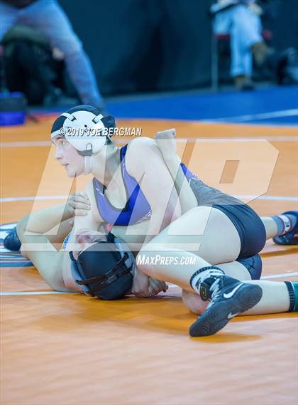 Thumbnail 2 in CIF State Girls Wrestling Championships (Consolation Round 2) photogallery.