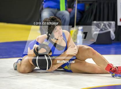Thumbnail 2 in CIF State Girls Wrestling Championships (Consolation Round 2) photogallery.