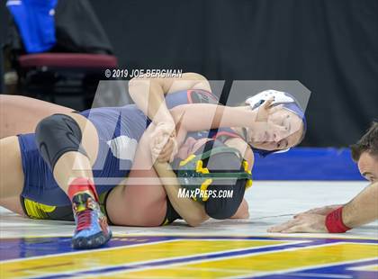Thumbnail 2 in CIF State Girls Wrestling Championships (Consolation Round 2) photogallery.