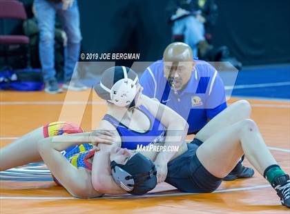 Thumbnail 1 in CIF State Girls Wrestling Championships (Consolation Round 2) photogallery.