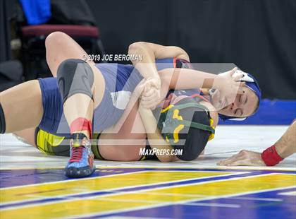 Thumbnail 1 in CIF State Girls Wrestling Championships (Consolation Round 2) photogallery.