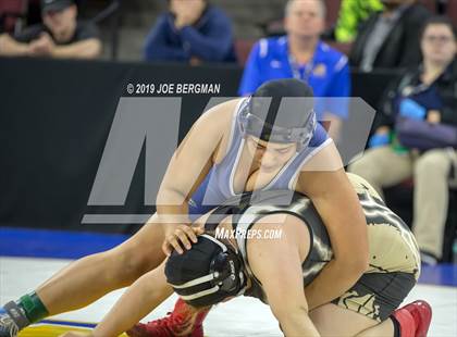 Thumbnail 3 in CIF State Girls Wrestling Championships (Consolation Round 2) photogallery.
