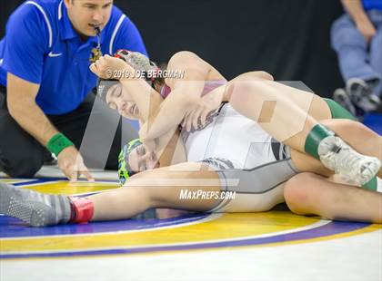 Thumbnail 2 in CIF State Girls Wrestling Championships (Consolation Round 2) photogallery.