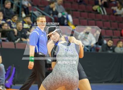 Thumbnail 2 in CIF State Girls Wrestling Championships (Consolation Round 2) photogallery.