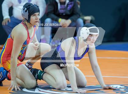 Thumbnail 1 in CIF State Girls Wrestling Championships (Consolation Round 2) photogallery.