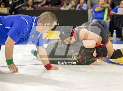 Thumbnail 2 in CIF State Girls Wrestling Championships (Consolation Round 2) photogallery.