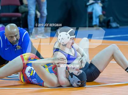 Thumbnail 1 in CIF State Girls Wrestling Championships (Consolation Round 2) photogallery.