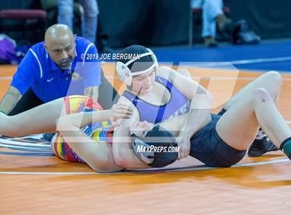 Thumbnail 1 in CIF State Girls Wrestling Championships (Consolation Round 2) photogallery.