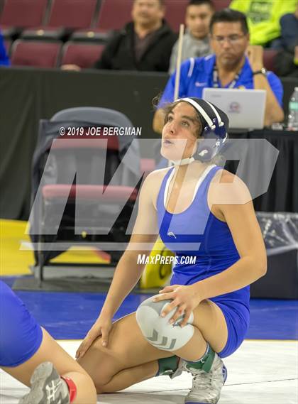 Thumbnail 3 in CIF State Girls Wrestling Championships (Consolation Round 2) photogallery.
