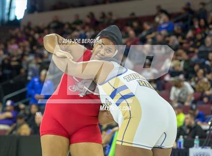 Thumbnail 2 in CIF State Girls Wrestling Championships (Consolation Round 2) photogallery.
