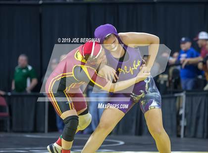 Thumbnail 3 in CIF State Girls Wrestling Championships (Consolation Round 2) photogallery.
