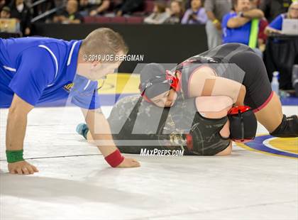 Thumbnail 1 in CIF State Girls Wrestling Championships (Consolation Round 2) photogallery.