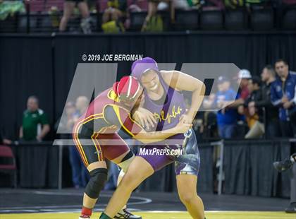 Thumbnail 1 in CIF State Girls Wrestling Championships (Consolation Round 2) photogallery.