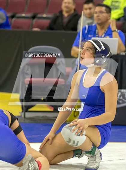Thumbnail 1 in CIF State Girls Wrestling Championships (Consolation Round 2) photogallery.