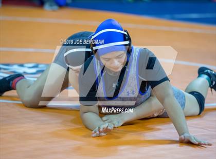Thumbnail 2 in CIF State Girls Wrestling Championships (Consolation Round 2) photogallery.