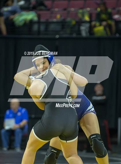 Thumbnail 3 in CIF State Girls Wrestling Championships (Consolation Round 2) photogallery.