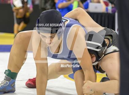 Thumbnail 3 in CIF State Girls Wrestling Championships (Consolation Round 2) photogallery.