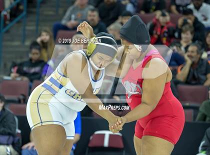 Thumbnail 2 in CIF State Girls Wrestling Championships (Consolation Round 2) photogallery.