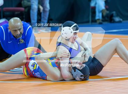 Thumbnail 2 in CIF State Girls Wrestling Championships (Consolation Round 2) photogallery.