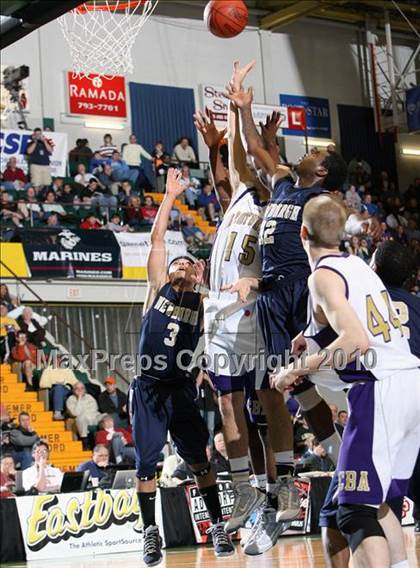 Thumbnail 3 in Christian Brothers vs. Newburgh Free Academy (NYSPHSAA Class AA Semifinal) photogallery.