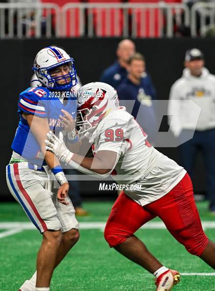 Thumbnail 1 in Milton @ Walton (GHSA 7A Championship) photogallery.
