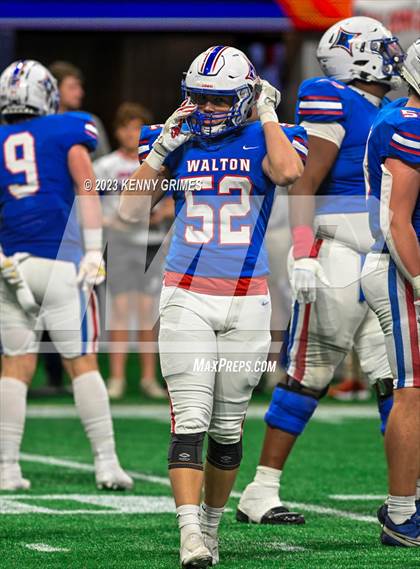Thumbnail 2 in Milton @ Walton (GHSA 7A Championship) photogallery.
