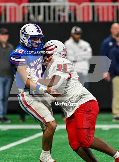 Thumbnail 2 in Milton @ Walton (GHSA 7A Championship) photogallery.