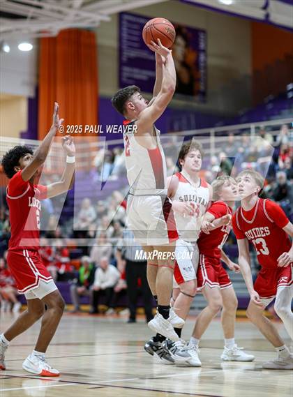 Thumbnail 1 in Our Lady of Lourdes Regional vs. Sullivan County (PIAA District 4 Class A Semifinal) photogallery.