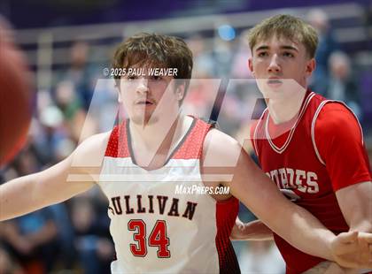 Thumbnail 3 in Our Lady of Lourdes Regional vs. Sullivan County (PIAA District 4 Class A Semifinal) photogallery.