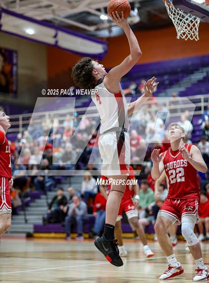 Thumbnail 3 in Our Lady of Lourdes Regional vs. Sullivan County (PIAA District 4 Class A Semifinal) photogallery.