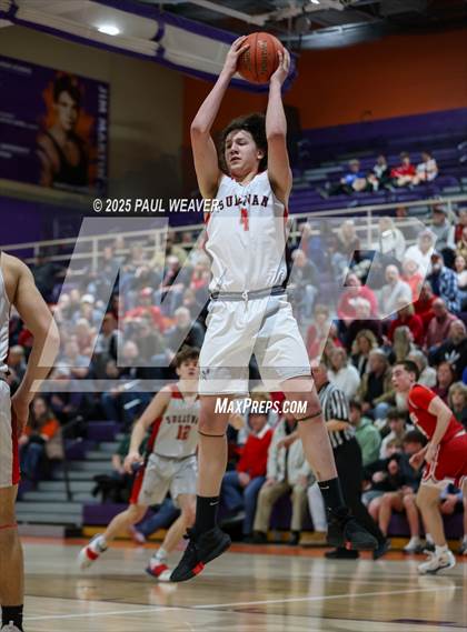 Thumbnail 1 in Our Lady of Lourdes Regional vs. Sullivan County (PIAA District 4 Class A Semifinal) photogallery.