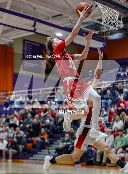 Thumbnail 2 in Our Lady of Lourdes Regional vs. Sullivan County (PIAA District 4 Class A Semifinal) photogallery.
