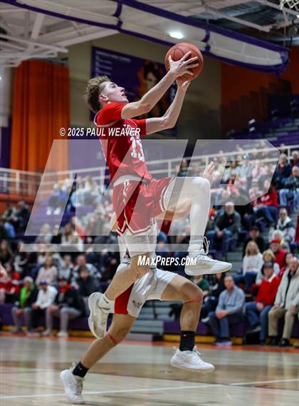 Thumbnail 2 in Our Lady of Lourdes Regional vs. Sullivan County (PIAA District 4 Class A Semifinal) photogallery.