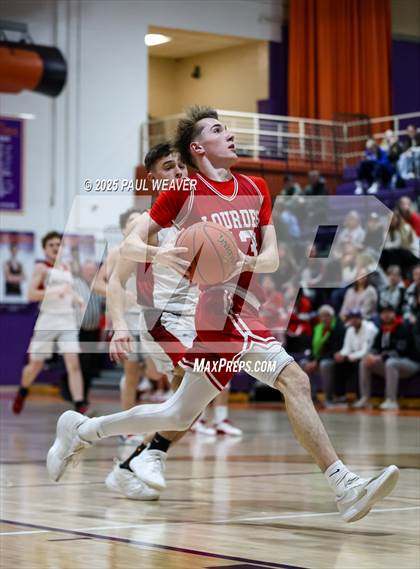 Thumbnail 3 in Our Lady of Lourdes Regional vs. Sullivan County (PIAA District 4 Class A Semifinal) photogallery.