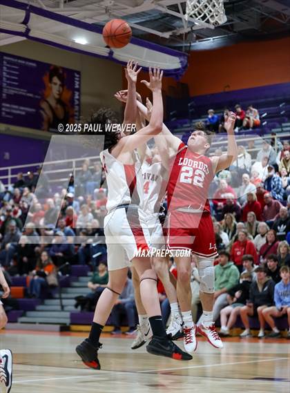 Thumbnail 1 in Our Lady of Lourdes Regional vs. Sullivan County (PIAA District 4 Class A Semifinal) photogallery.
