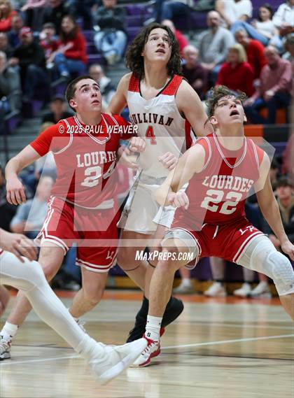Thumbnail 1 in Our Lady of Lourdes Regional vs. Sullivan County (PIAA District 4 Class A Semifinal) photogallery.