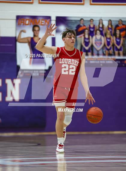 Thumbnail 3 in Our Lady of Lourdes Regional vs. Sullivan County (PIAA District 4 Class A Semifinal) photogallery.