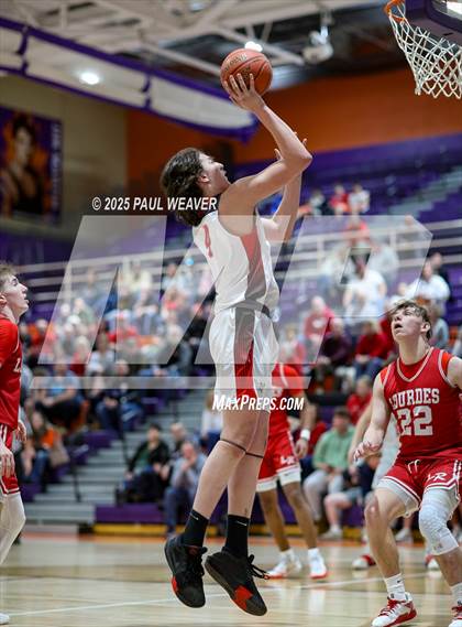 Thumbnail 2 in Our Lady of Lourdes Regional vs. Sullivan County (PIAA District 4 Class A Semifinal) photogallery.