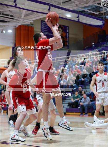 Thumbnail 3 in Our Lady of Lourdes Regional vs. Sullivan County (PIAA District 4 Class A Semifinal) photogallery.