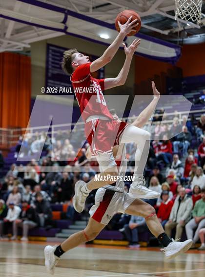 Thumbnail 1 in Our Lady of Lourdes Regional vs. Sullivan County (PIAA District 4 Class A Semifinal) photogallery.