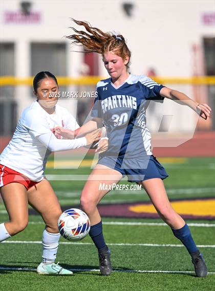 Thumbnail 3 in Scottsdale Christian Academy vs. Scottsdale Preparatory Academy (AIA 2A Final) photogallery.
