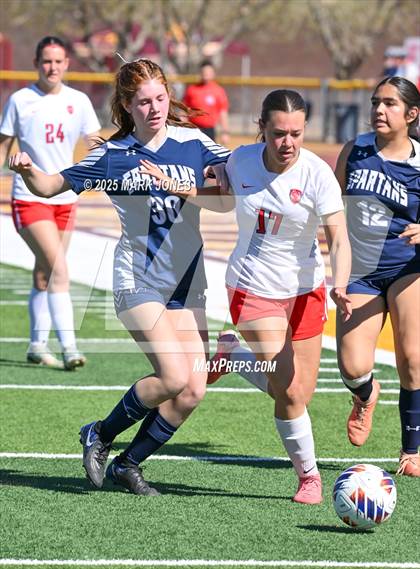 Thumbnail 2 in Scottsdale Christian Academy vs. Scottsdale Preparatory Academy (AIA 2A Final) photogallery.